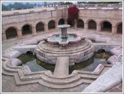 Fountain at the Iglesia Merced.