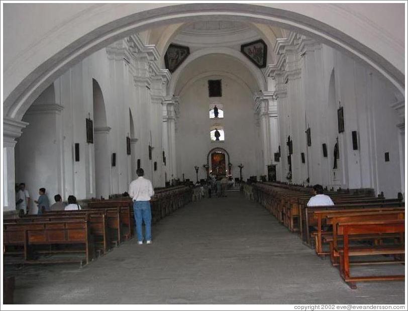 San Francisco church interior.