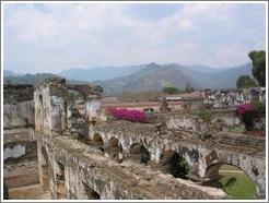 Santa Clara ruins from above.