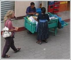 Street scene, Panajachel.