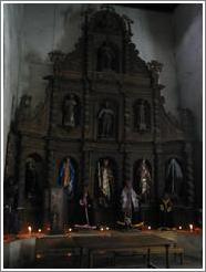 Church altar, Santiago.