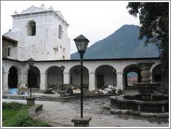 Church where a popular pastor was murdered, Santiago.