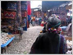 Hair decoration, at the market.