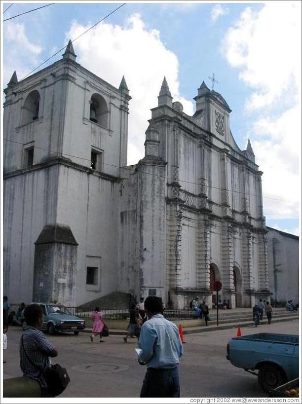 Main cathedral in Cob&aacute;n.