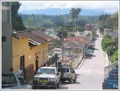 Street with pretty scenery.