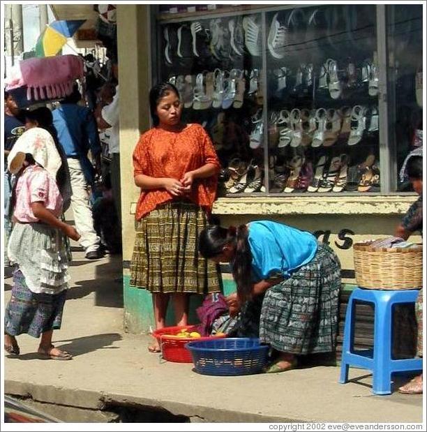 Woman vendors.