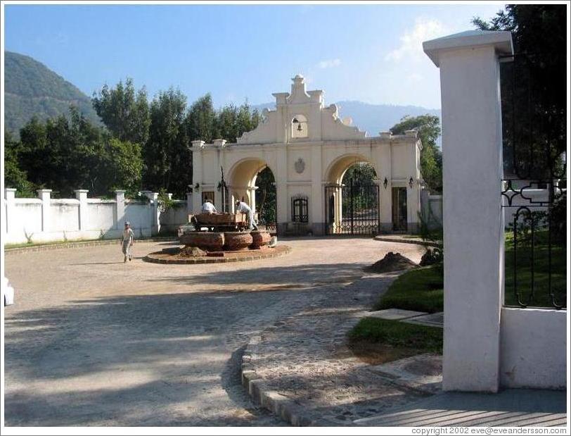 Filadelfia Coffee Estate.  Entrance.