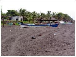 Monterrico beach.