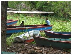 Boats.