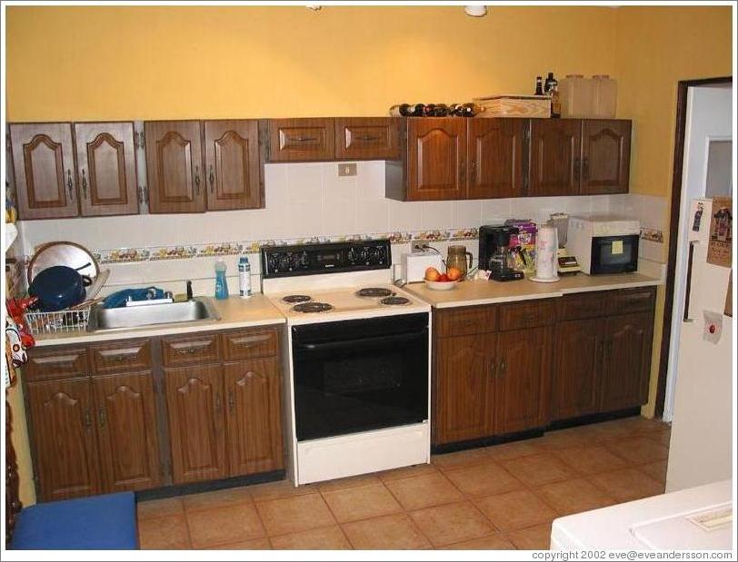 My (former) apartment in Guatemala City.  Kitchen.