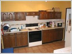 My (former) apartment in Guatemala City.  Kitchen.