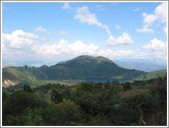 Lake, viewed from near-top of Volcan Pacaya.