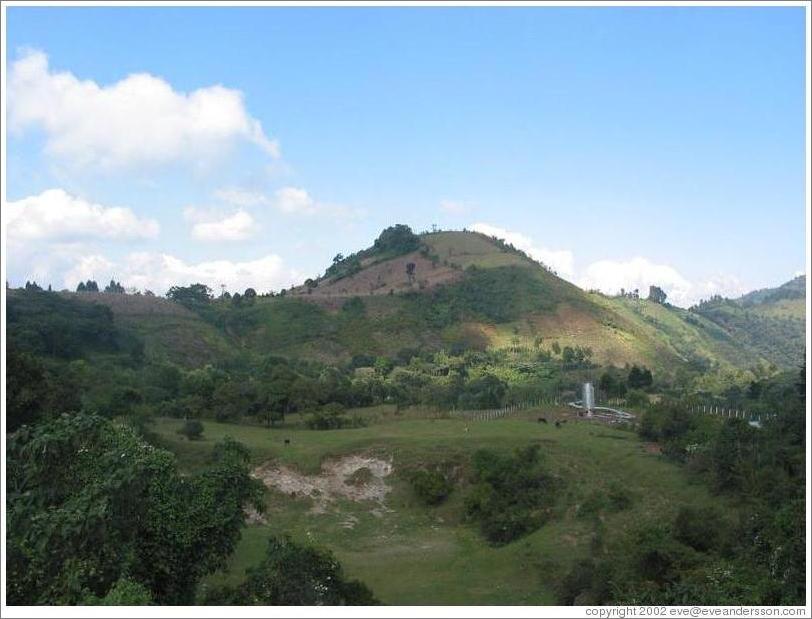 Scenery viewed from Volcan Pacaya.