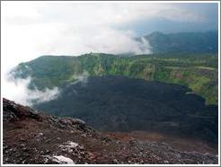 View from the top of Volcan Pacaya.