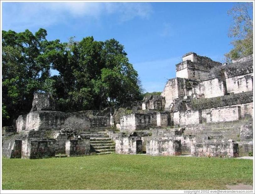 Tikal.  Central Acropolis.