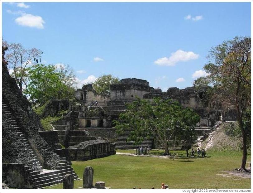 Tikal.  Central Acropolis.