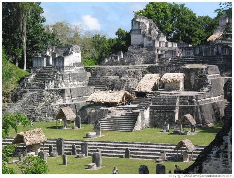 Tikal.  North Acropolis