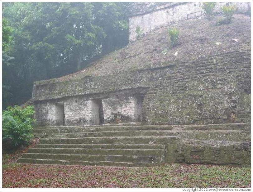 Tikal.  Plaza of the Seven Temples.