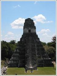 Tikal.  Templo I (Templo del Jaguar).