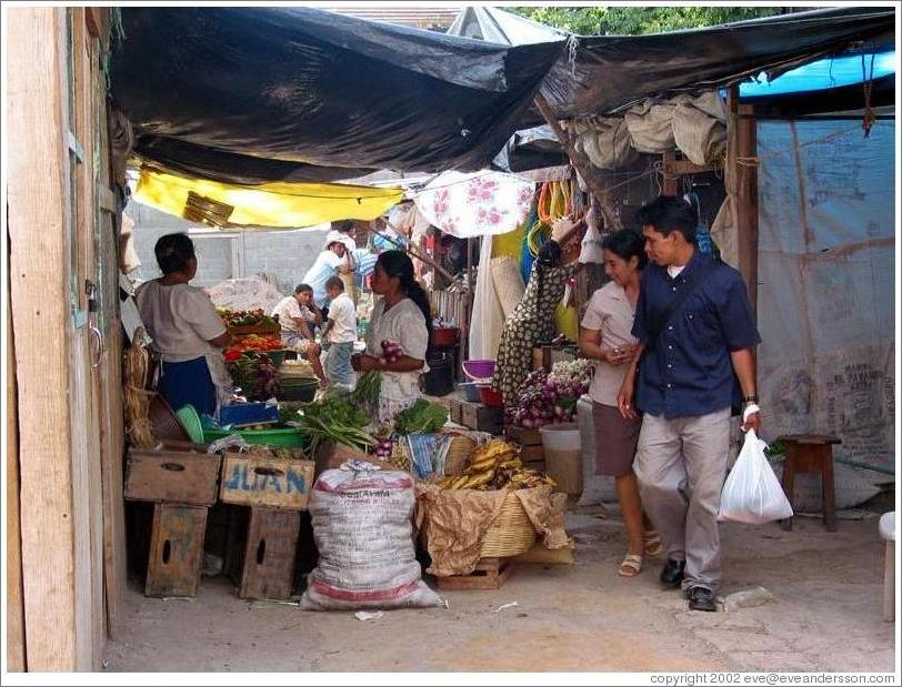 Town market.