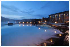 Blue Lagoon at dawn.