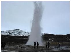 Strokkur geyser.