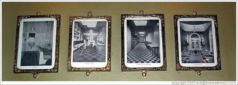 Historical pictures of Hotel Borg, Central Reykjavik, dating from 1930.