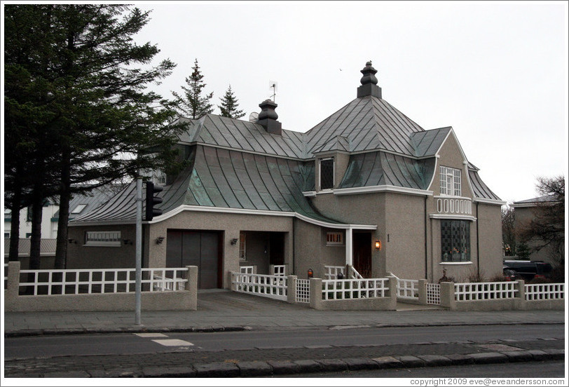 House in Reykjavik.