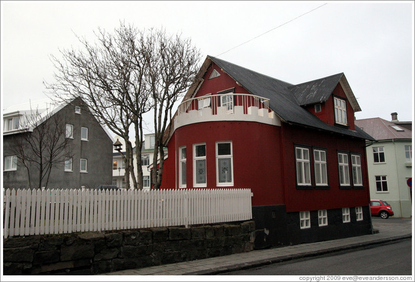 House in Reykjavik.