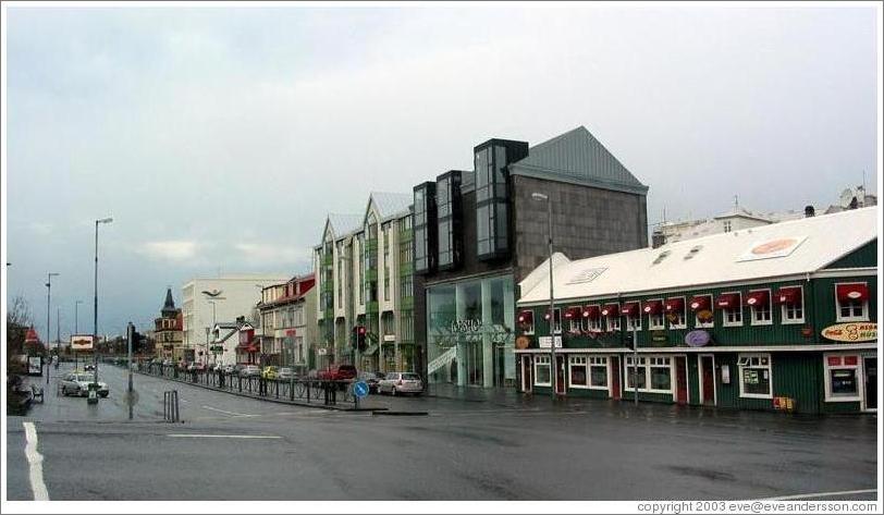 L&aelig;kjargata, a street in old town Reykjavik.