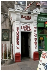 Barber shop.