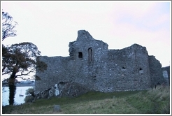 Ruins on the coast.