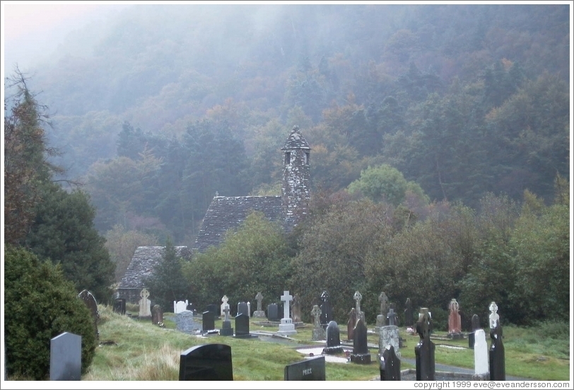 Glendalough Monastery.