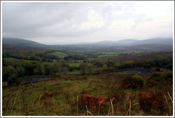 View from the N67 road. 