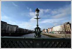 Seahorses.  Capel Street bridge.