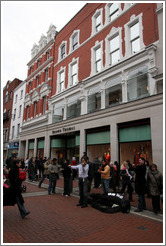 String quartet.  Grafton Street.