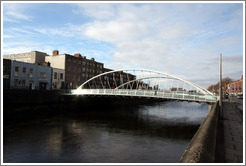 James Joyce Bridge over the River Liffey.