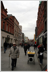 Woman selling bananas.  Mary  Street.