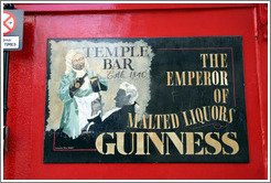 Guinness, emperor of malted liquors.  Temple Bar.