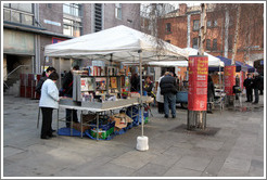 Temple Bar Square book market.