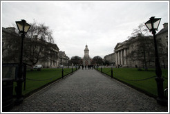 Parliament Square.  Trinity College.