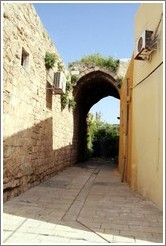 Arch, old town Akko.