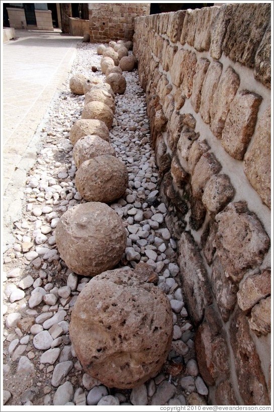 Balls, Akko Citadel, old town Akko.