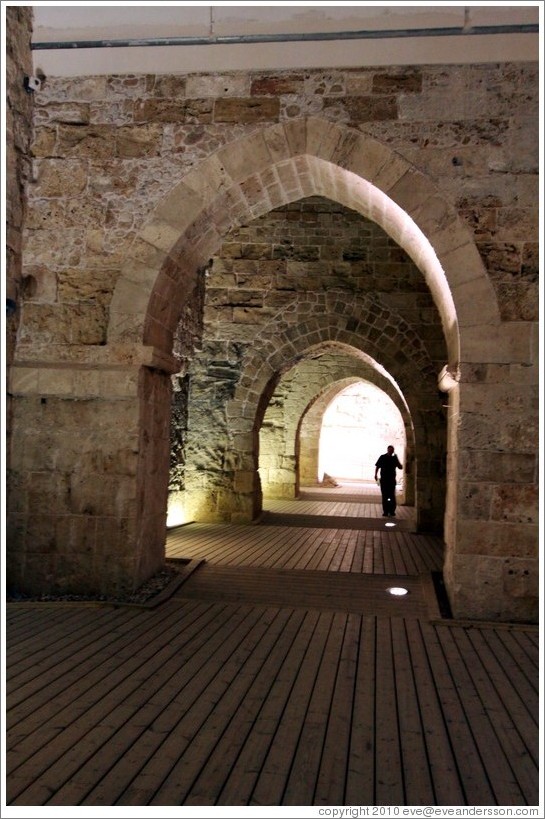 Knight's Halls,  Akko Citadel, old town Akko.