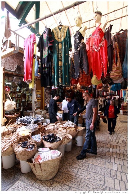 Market, old town Akko.