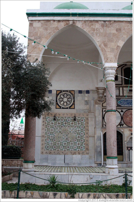 Wall, Al-Jazzar Mosque.  Old town Akko.