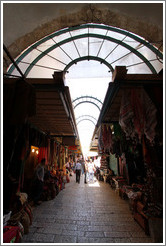 Christian Quarter Street, Christian Quarter, Old City of Jerusalem.