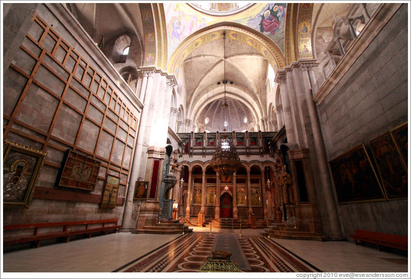 Church of the Holy Sepulchre, Christian Quarter, Old City of Jerusalem.