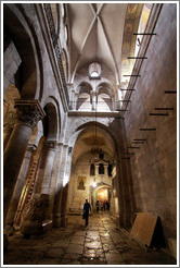 Crusaders section, Church of the Holy Sepulchre, Christian Quarter, Old City of Jerusalem.