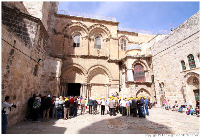 Church of the Holy Sepulchre, Christian Quarter, Old City of Jerusalem.